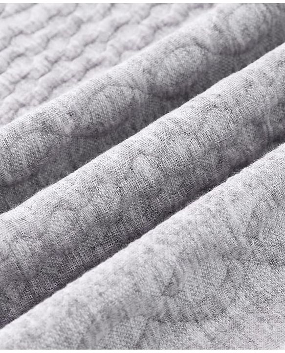 Babyhug Soft & Lightweight All-Season Baby Blanket Gentle & Breathable Durable & Machine Washable Ideal for 012 Months New Born Gifting Option Travel Friendly 100cm X 75cm  Grey