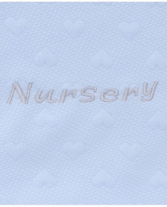 Babyhug All-Season Heart Embossed Baby Blanket Soft & Lightweight Gentle & Breathable Durable & Machine Washable Ideal for 012 Months New Born Gifting Option Travel Friendly 100cm X 75cm  Blue