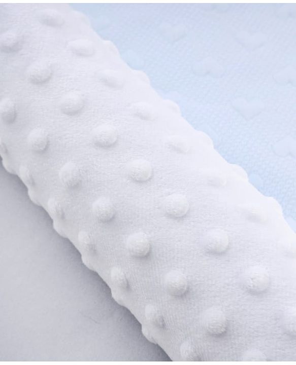 Babyhug All-Season Heart Embossed Baby Blanket Soft & Lightweight Gentle & Breathable Durable & Machine Washable Ideal for 012 Months New Born Gifting Option Travel Friendly 100cm X 75cm  Blue