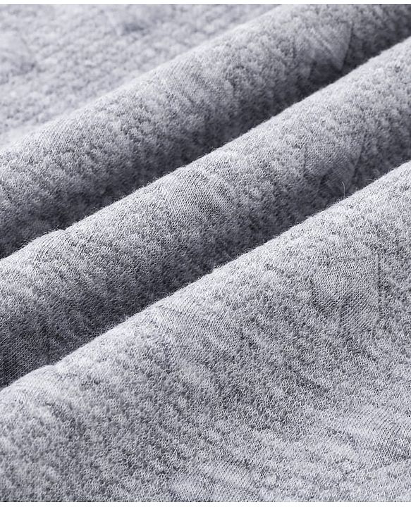 Babyhug All-Season Heart Embossed Baby Blanket - Grey| Soft & Lightweight| Gentle & Breathable| Durable & Machine Washable| Ideal for 012 Months| New Born Gifting Option| Travel Friendly|100cm X 75cm