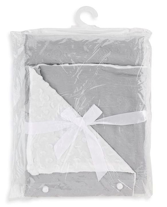 Babyhug Soft & Lightweight All-Season Baby Blanket Gentle & Breathable Durable & Machine Washable Ideal for 012 Months New Born Gifting Option Travel Friendly 100cm X 75cm   Grey