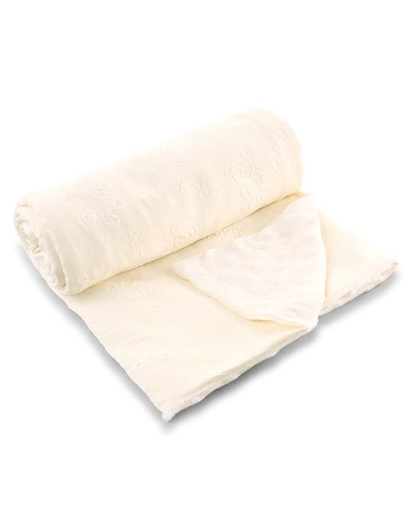 Babyhug All-Season Teddy Embossed Baby Blanket  Soft & Lightweight Gentle & Breathable Durable & Machine Washable| Ideal for 012 Months New Born Gifting Option Travel Friendly 100cm X 75cm  Beige