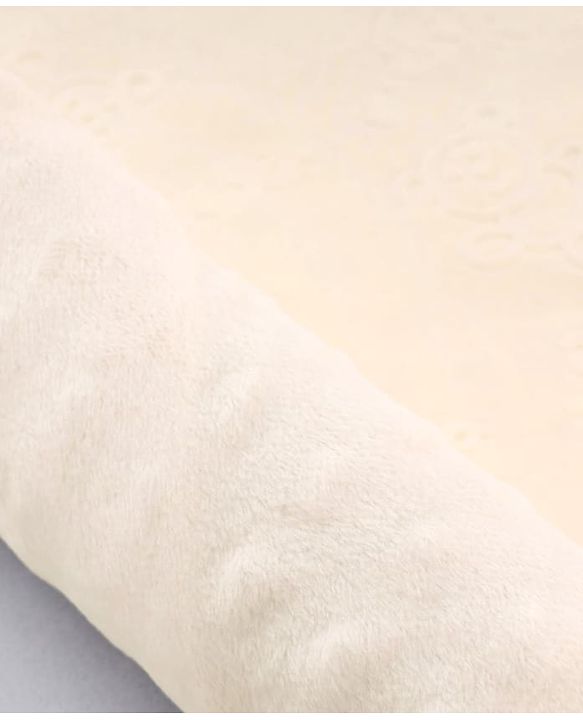 Babyhug All-Season Teddy Embossed Baby Blanket  Soft & Lightweight Gentle & Breathable Durable & Machine Washable| Ideal for 012 Months New Born Gifting Option Travel Friendly 100cm X 75cm  Beige