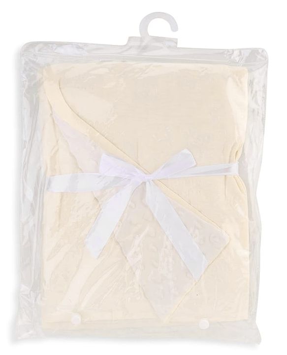 Babyhug All-Season Teddy Embossed Baby Blanket  Soft & Lightweight Gentle & Breathable Durable & Machine Washable| Ideal for 012 Months New Born Gifting Option Travel Friendly 100cm X 75cm  Beige