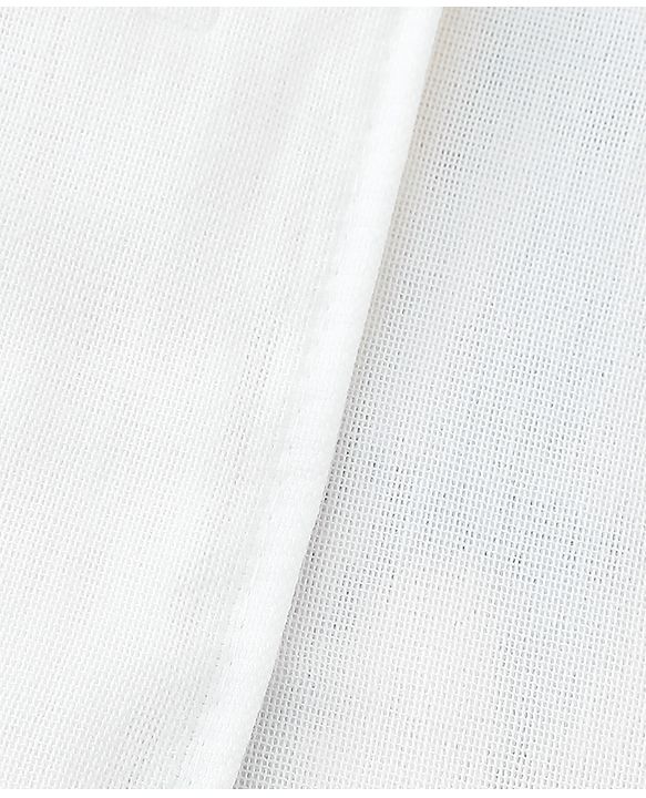 Babyhug 100% Pure Cotton Four Layer Baby Blanket Cute Fawn Print Super Soft & Absorbent Lightweight Breathable Quilt (320g) Gentle on Baby Skin| 024 Months New Born Essential - White