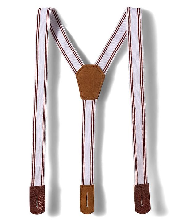 Babyhug Cotton Woven Full Sleeves Checkered Shirt & Trouser Set with Suspender - Mustard