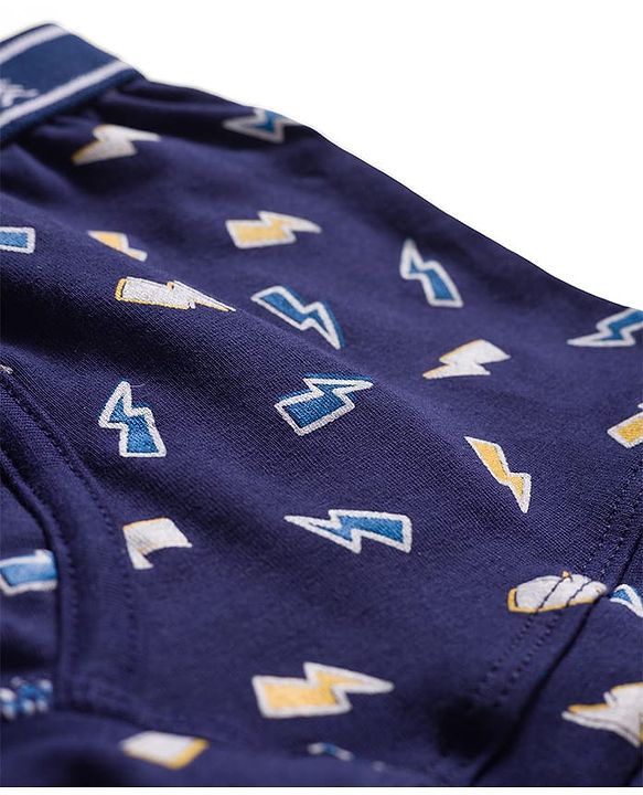 Pine Kids Cotton Elastane Knit Trunks Pack of 3 (Color May Vary)