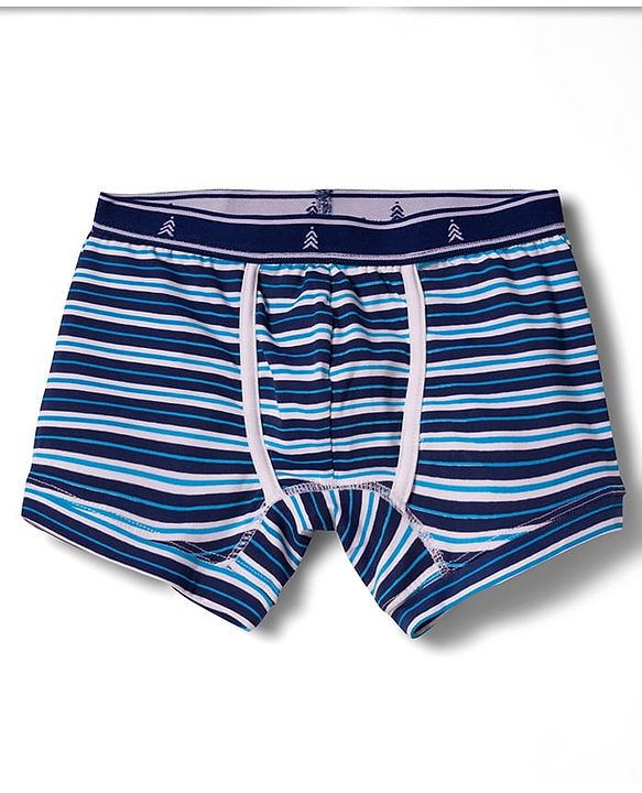 Pine Kids Cotton Elastane Striped Trunks Pack Of 3 -( Colour May Vary )