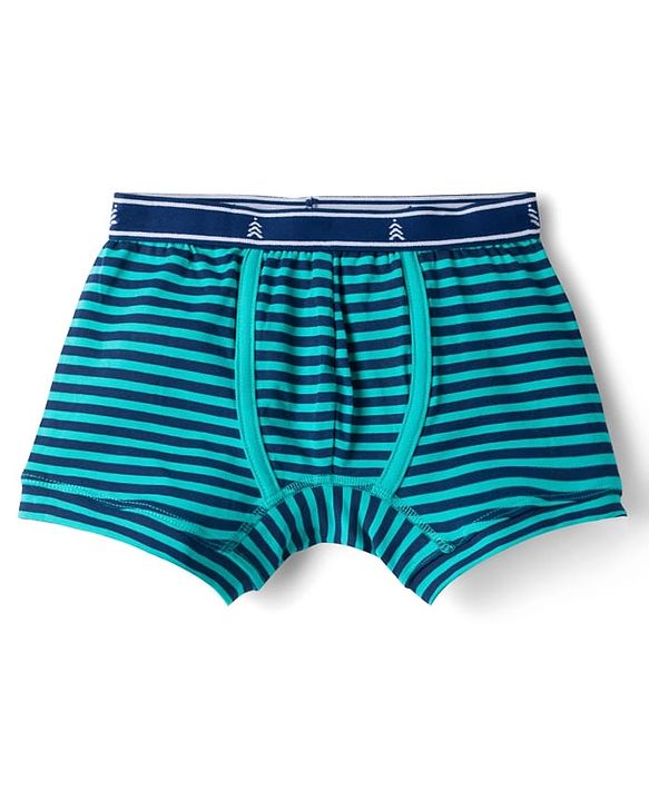 Pine Kids Cotton Knit Trunks With Stripes & Sports Theme Print Pack Of 3 ( Colour May Vary )