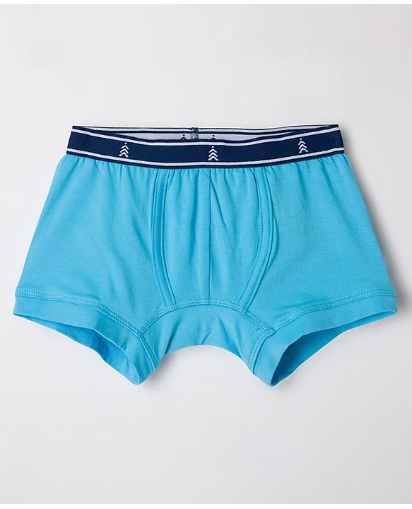 Pine Kids Cotton Elastane Knit Solid Color Trunks Pack of 3 (Color May Vary)