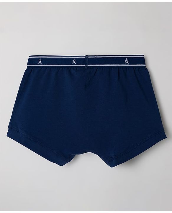 Pine Kids Cotton Elastane Knit Solid Color Trunks Pack of 3 (Color May Vary)