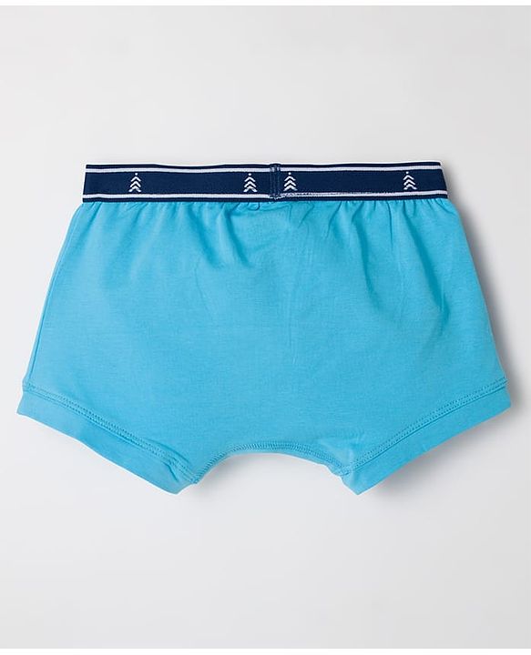 Pine Kids Cotton Elastane Knit Solid Color Trunks Pack of 3 (Color May Vary)