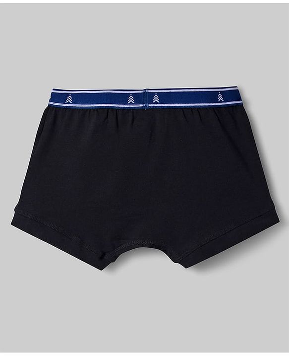 Pine Kids Cotton Elastane Knit Solid Trunks Pack of 3 (Color May Vary)