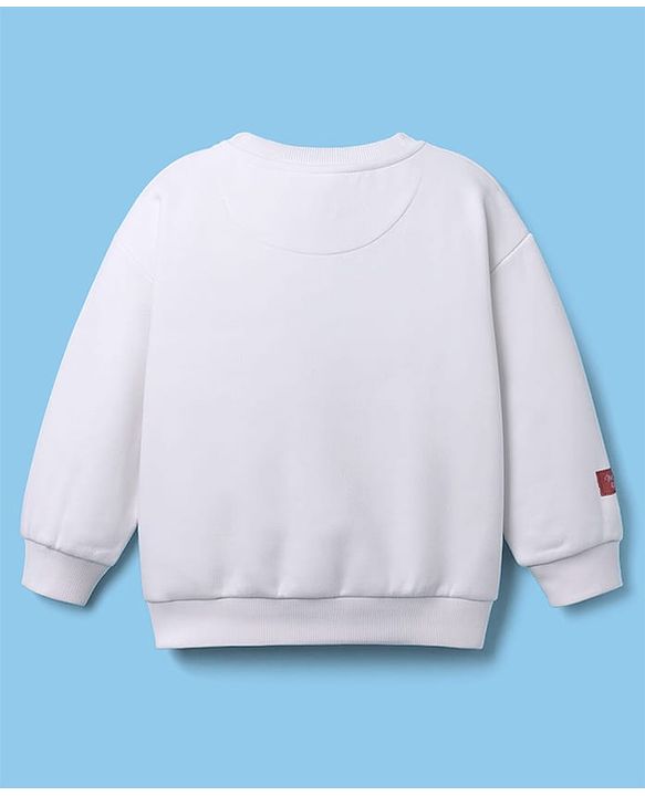 Babyhug Disney Terry Knit Full Sleeves T-Shirt & Track Pant Set with Marie Graphic - Pink & White