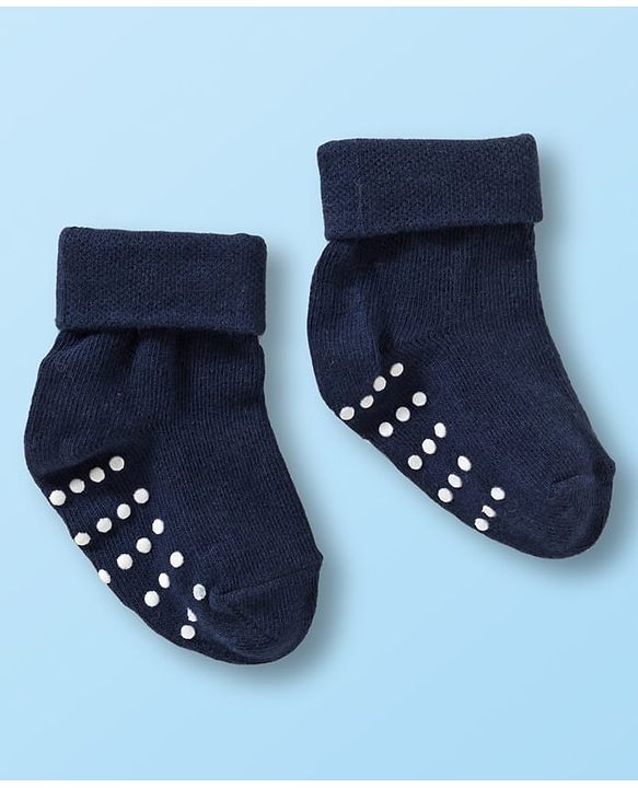 Cute Walk by Babyhug Non Terry Knit Ankle Length Anti Bacterial Anti Skid Socks With  Design Pack Of 3 - Pink Black & Dark Pink