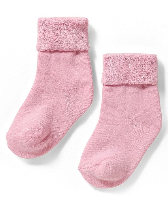 Cute Walk by Babyhug Non Terry Knit Ankle Length Anti Bacterial Socks With Polka Dot Design Pack Of 3 - Pink White & Black