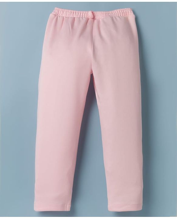 Babyhug Knit Full Sleeves Solid 3 Piece Party Suit - Light Pink