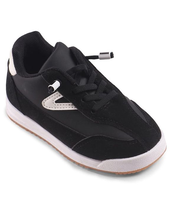 Cute Walk by Babyhug Lace Up Solid Sneaker Shoes - Green