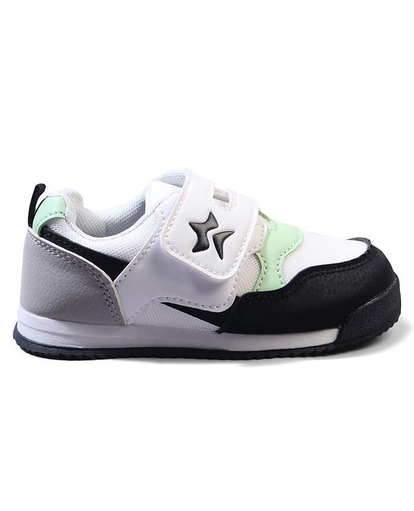 Cute Walk by Babyhug Velcro Closure Sneakers - Orange