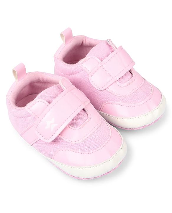 Cute Walk by Babyhug Velcro Closure Solid Booties - Blue