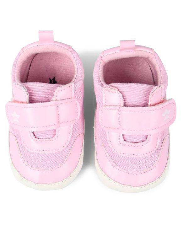 Cute Walk by Babyhug Velcro Closure Solid Booties - Blue