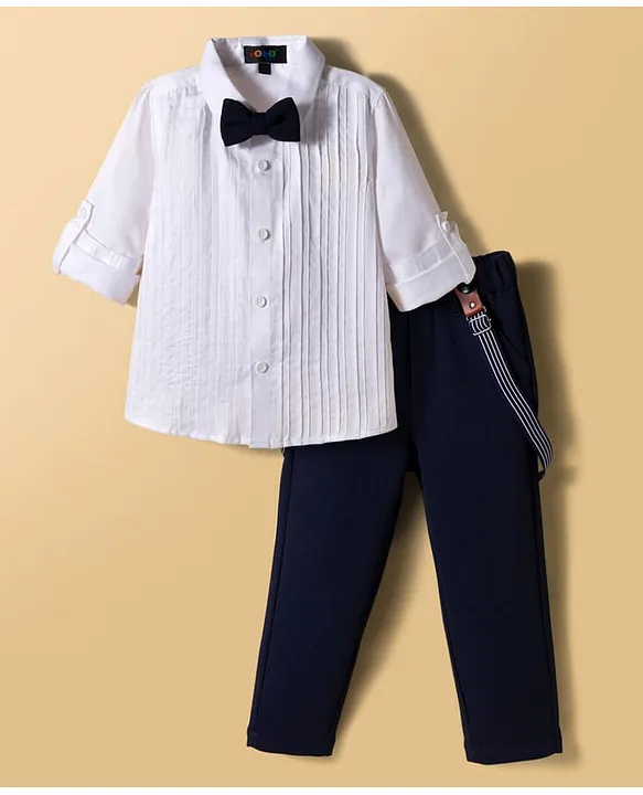 Buy Robo Fry Cotton Woven Full Sleeves Printed Shirt & Pant Set