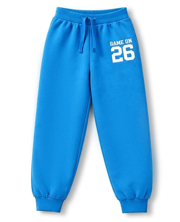 Babyhug Single Jersey Knit Full Length Sports Theme Printed Lounge Pant Pack Of 5 - Multicolour