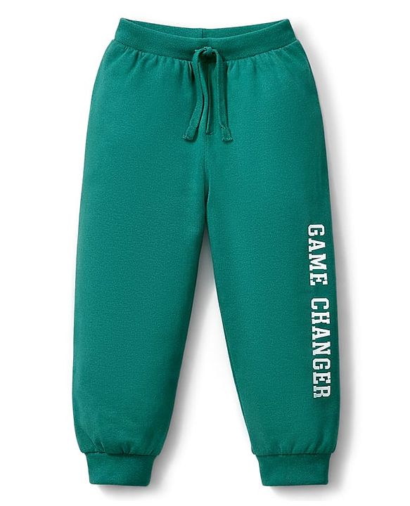 Babyhug Single Jersey Knit Full Length Sports Theme Printed Lounge Pant Pack Of 5 - Multicolour