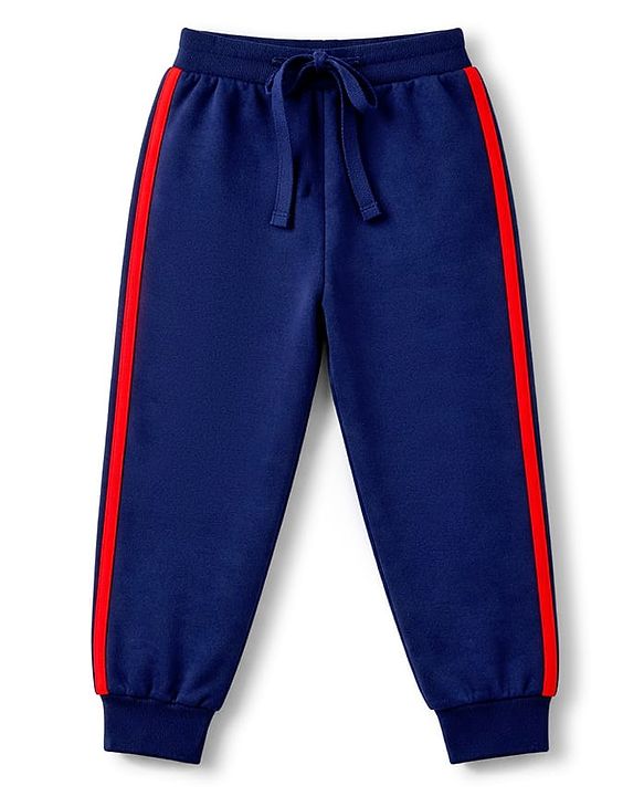 Babyhug Single Jersey Knit Full Length Sports Theme Printed Lounge Pant Pack Of 5 - Multicolour