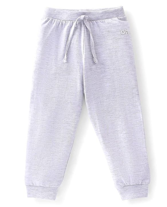 Babyhug Single Jersey Knit Full Length Solid Colour Lounge Pant Pack Of 5 - Multicolour