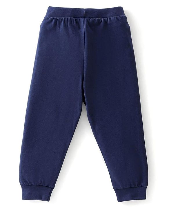 Babyhug Single Jersey Knit Full Length Solid Colour Lounge Pant Pack Of 5 - Multicolour