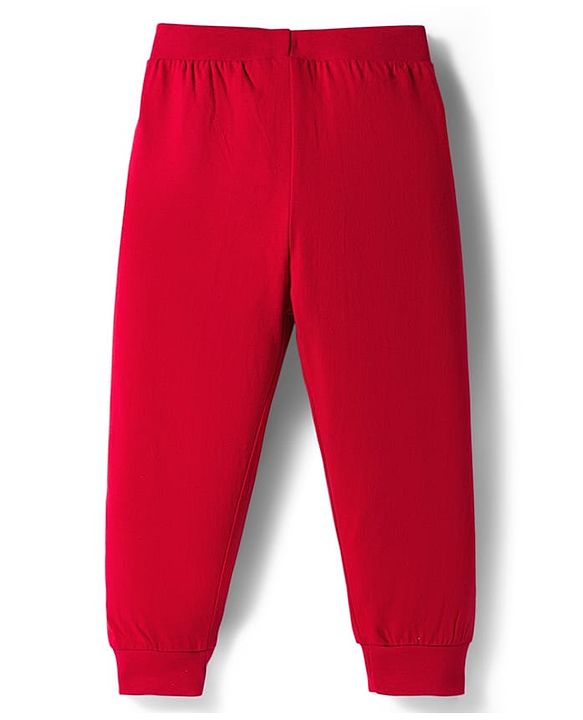 Babyhug Single Jersey Knit Full Length Lounge Pant With Floral Print Pack Of 5 - Multicolour
