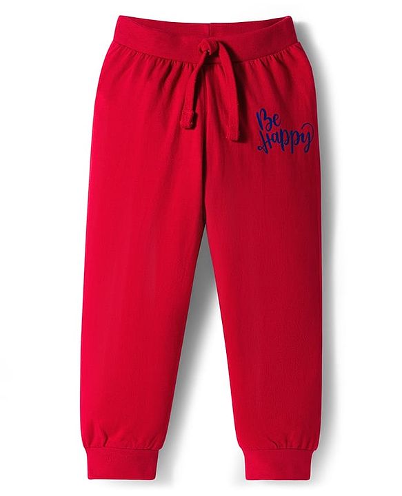 Babyhug Single Jersey Knit Full Length Lounge Pant With Floral Print Pack Of 5 - Multicolour