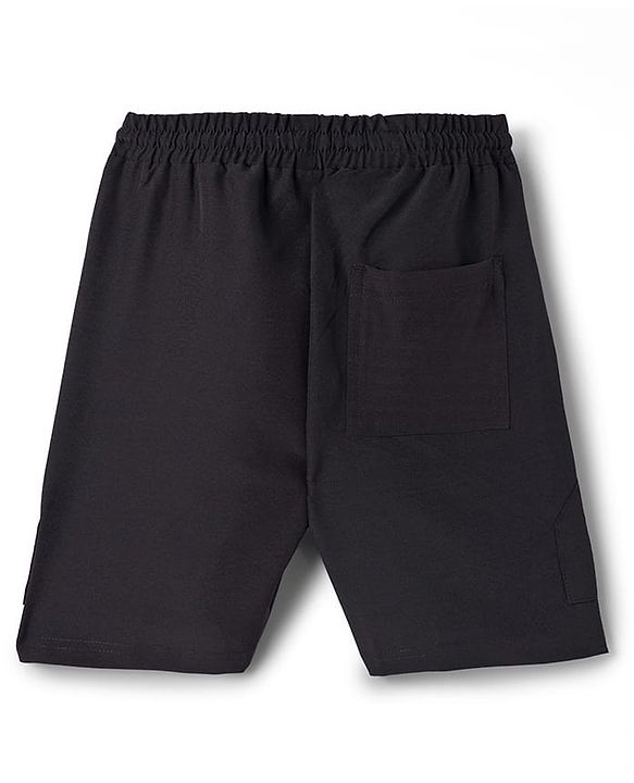 Pine Active Woven Stretch Solid Colour Short - Black
