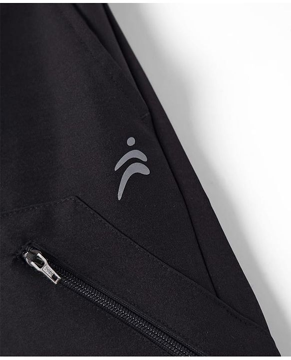 Pine Active Woven Stretch Solid Colour Short - Black