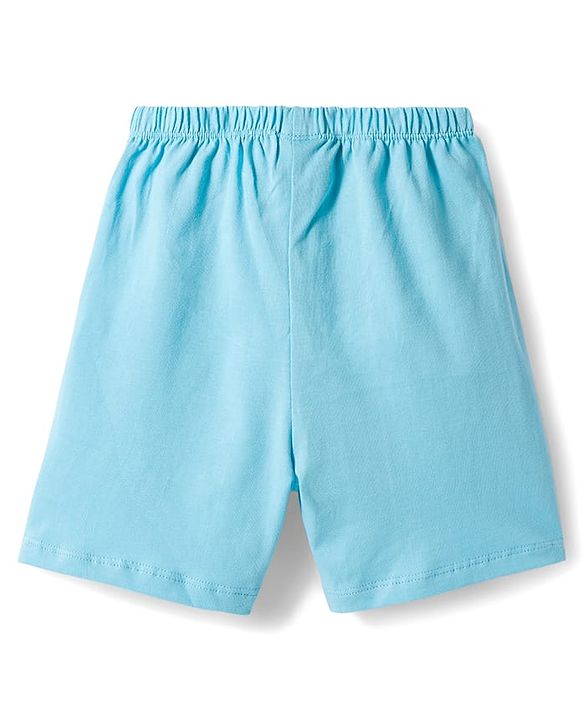 Babyhug Single Jersey Knit Mid Thigh Striped & Pineapple Printed Shorts Pack of 3 - Multicolor
