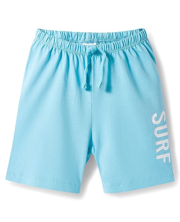Babyhug Single Jersey Knit Mid Thigh Striped & Pineapple Printed Shorts Pack of 3 - Multicolor