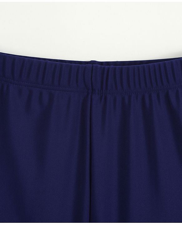 Pine Kids Swimming Trunk with Cap & Camouflage - Navy Blue