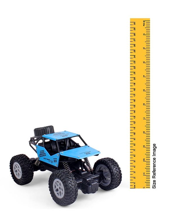 Babyhug Mud Master and Rechargeable RC Car - Red| 4-Wheel Drive System| Designed for All Terrain| Long Range 2.4 GHz Remote| BIS Certified| Gifting Toy| Type-C Charging| Best Gift for 4+ Year Kids