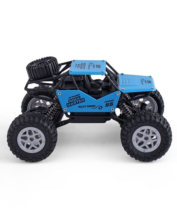 Babyhug Mud Master and Rechargeable RC Car - Red| 4-Wheel Drive System| Designed for All Terrain| Long Range 2.4 GHz Remote| BIS Certified| Gifting Toy| Type-C Charging| Best Gift for 4+ Year Kids