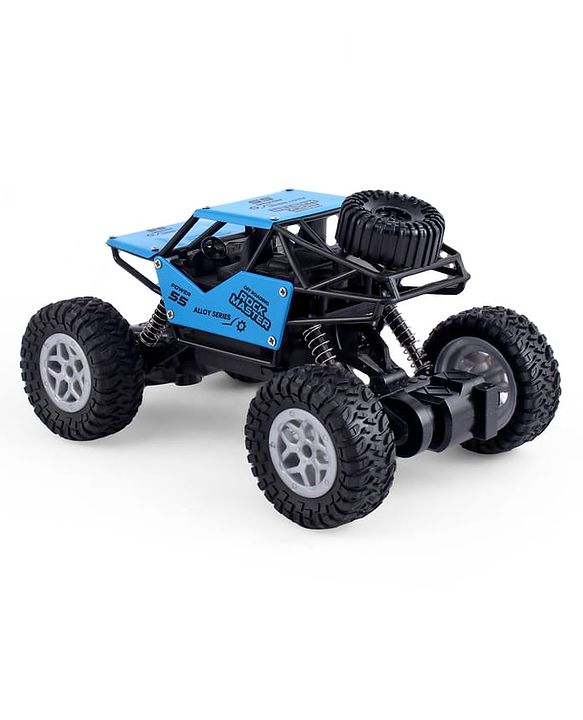 Babyhug Mud Master and Rechargeable RC Car - Red| 4-Wheel Drive System| Designed for All Terrain| Long Range 2.4 GHz Remote| BIS Certified| Gifting Toy| Type-C Charging| Best Gift for 4+ Year Kids