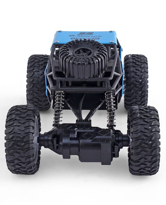 Babyhug Mud Master and Rechargeable RC Car - Red| 4-Wheel Drive System| Designed for All Terrain| Long Range 2.4 GHz Remote| BIS Certified| Gifting Toy| Type-C Charging| Best Gift for 4+ Year Kids