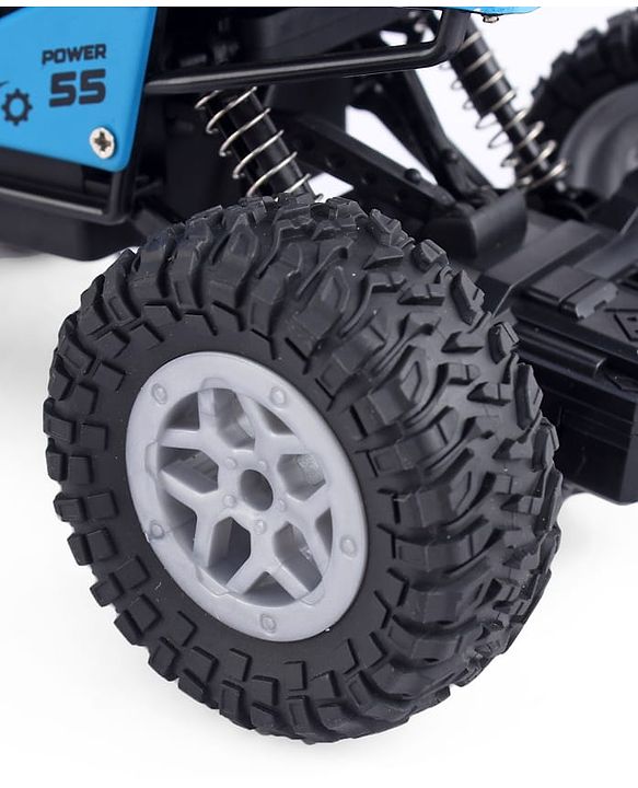 Babyhug Mud Master and Rechargeable RC Car - Red| 4-Wheel Drive System| Designed for All Terrain| Long Range 2.4 GHz Remote| BIS Certified| Gifting Toy| Type-C Charging| Best Gift for 4+ Year Kids