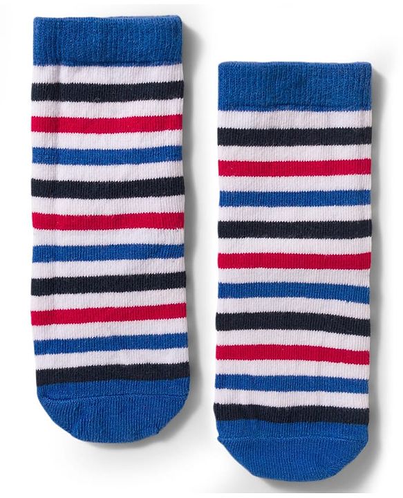 Cute Walk by Babyhug Marvel Non Terry Knit Ankle Length Anti Bacterial Socks With Spider-Man Graphics Pack of 3 - Multicolor