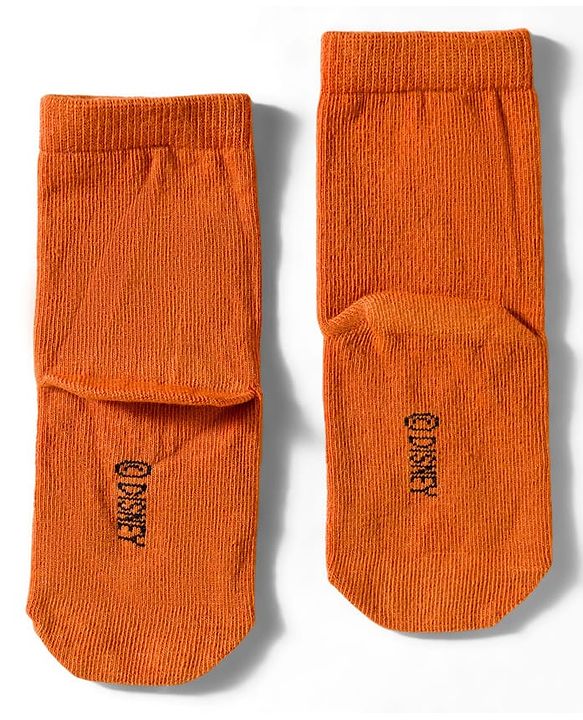 Cute Walk by Babyhug Disney Knit Ankle Length Anti Bacterial  Socks With Tiger Design Pack Of 3 - Orange Blue & Yellow