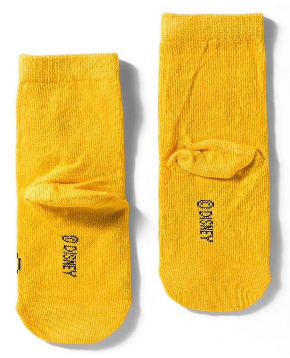Cute Walk by Babyhug Disney Knit Ankle Length Anti Bacterial  Socks With Tiger Design Pack Of 3 - Orange Blue & Yellow