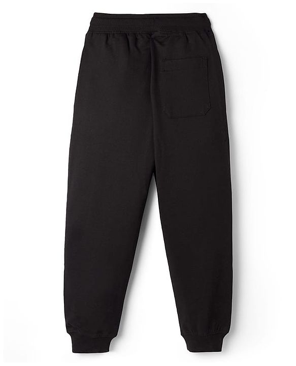 Pine Kids Knit Full Length Lounge Pant With Find Your Adventure Badge - Black