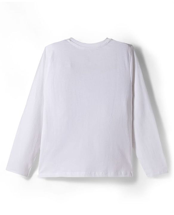 Pine Kids Disney Single Jersey Knit Full Sleeves Night Suit With Minnie Mouse Graphics - Lavender