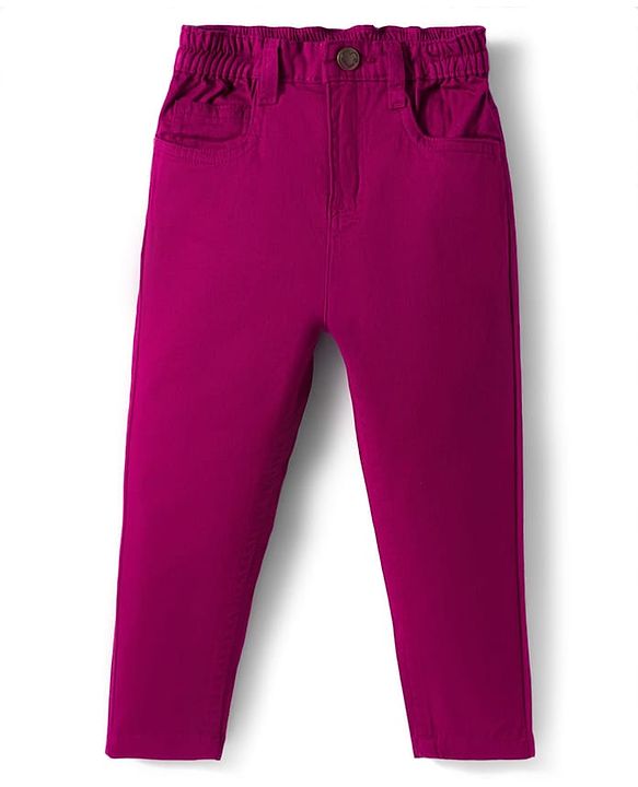 Babyhug Cotton Woven Full Sleeves Top & Lounge Pant Set With Floral Print - Multicolor