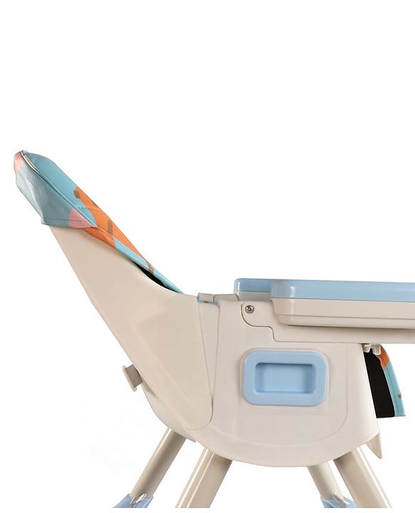 Babyhug 3-in-1 Convertible High Chair - Green| 5-Point Safety Harness| Dual Detachable Food Tray| Adjustable & Foldable Design| Removable Wheels with Brakes| Anti-Skid Base| Toddler & Rocking Chair